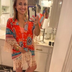 Fringe Kimono